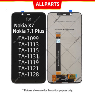 Display​ จอ ทัช สำหรับ Nokia X7 7.1 Plus TA-1119 TA-1128 LCD  หน้าจอ พร้อมทัชสกรีน