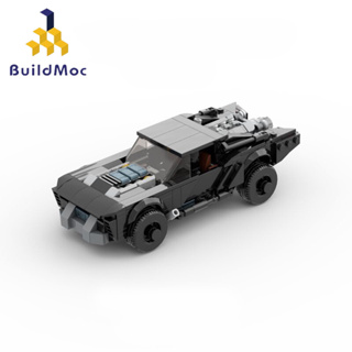 Buildmoc Batmobile บล็อคตัวต่อ รูป The Batman ของเล่นสําหรับเด็ก ผู้ใหญ่ 416 ชิ้น