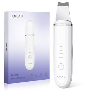 ANLAN ที่ดูดสิวเสี้ยน เครื่องสครับผิวหน้าด้วยไอออน ผลัดเซลล์ผิว เครื่องทำความสะอาดรูขุมขน กําจัดสิวเสี้ยน กระชับผิว