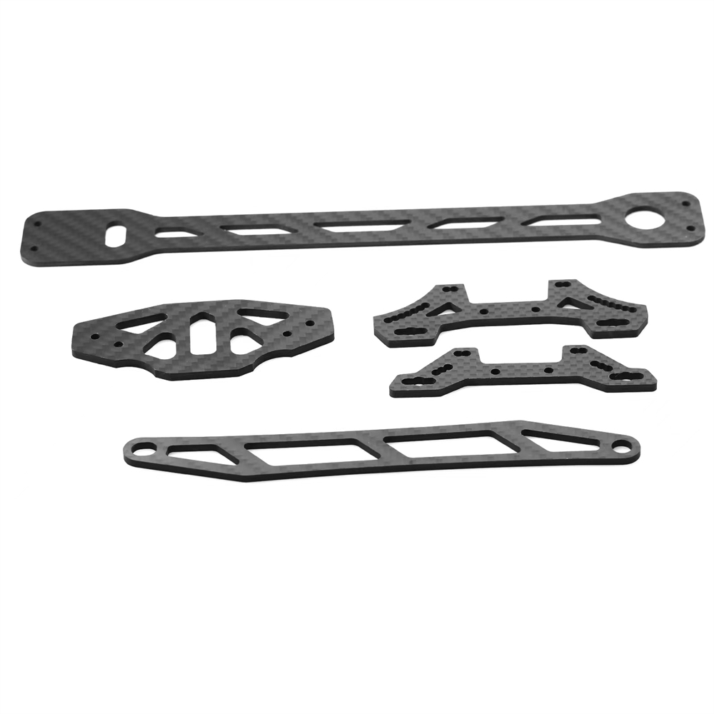 Tamiya TT02 แผ่นบอร์ดแบตเตอรี่ คาร์บอนไฟเบอร์ สําหรับอัพเกรดรถบังคับ Tamiya TT02 TT-02 1/10