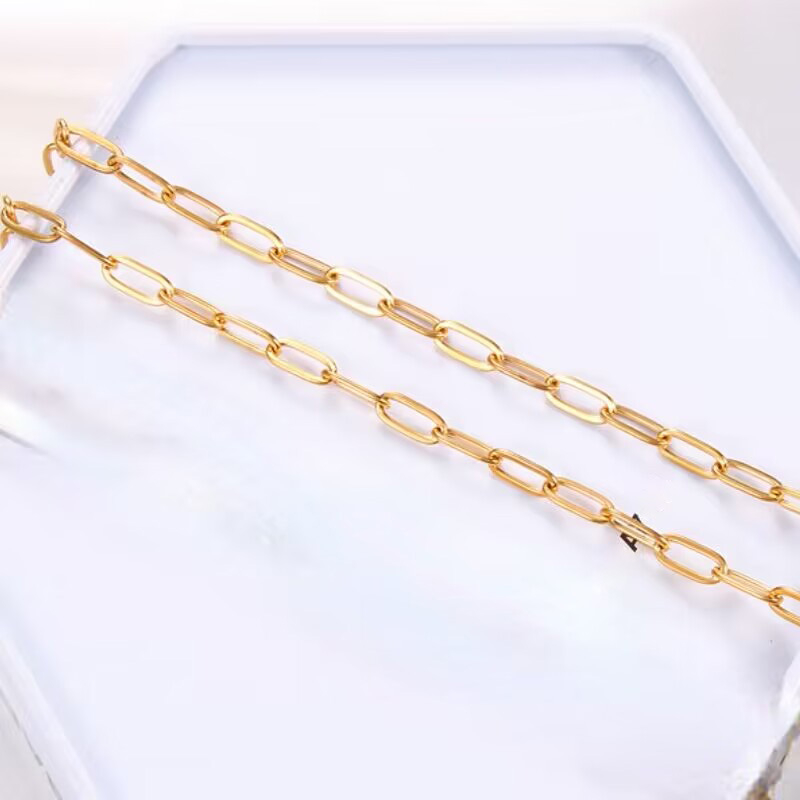 สร้อยคอลายทองคำ 18K สำหรับทั้งชายและหญิง ทำจากเงิน S925 พร้อมจี้ หลากสไตล์ให้เลือก ราคา ถูกที่สุด ดีลบีเคเค แกลเลอรีภาพที่ 9