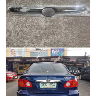 ฝาครอบท้ายรถยนต์ ABS โครเมี่ยม สําหรับ Toyota corolla altis 2001 2002 2003 2004 2005 2006 2007