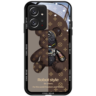 เคส Redmi Note 12 เคส Redmi Note 12 11 10 11S 12 Pro Pro+ Plus 5G เคส Redmi 12 12C เคสกันกระแทก พร้อมตัวป้องกันกล้อง สตรีทแฟชั่น กระจกเหลว Bearbrick Drop-Proear