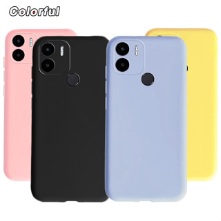 Xiaomi Redmi A2 + A2 A 2 Plus 2023 สีลูกกวาด ธรรมดา นิ่ม ซิลิโคน TPU เคส