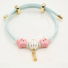 สร้อยข้อมือ สร้อยข้อมือ ลูกปัดทอง 3 มม. 3.0 มม. ปรับได้ กันน้ํา DIY thumbnail 9