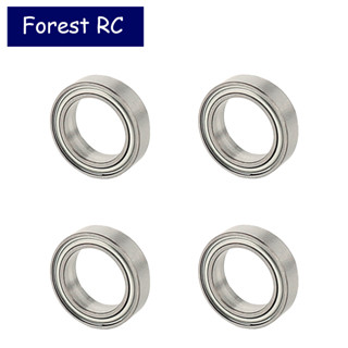 Forestrc ตลับลูกปืนเม็ดกลม โลหะ สําหรับอัพเกรดรถไต่หินบังคับ ZD Racing DBX-10 1/10 Axial RBX10 Ryit 94101 94102 94105 94106 94108 HSP 4 ชิ้น