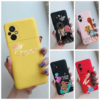 เคสโทรศัพท์มือถือ ซิลิโคนนิ่ม ป้องกันกระแทก แบบบางพิเศษ สําหรับ Xiaomi Poco M5