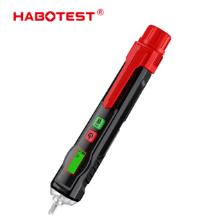 Habotest HT101 ปากกาทดสอบแรงดันไฟฟ้า AC 12V-1000V ไม่สัมผัส พร้อมหน้าจอ LCD