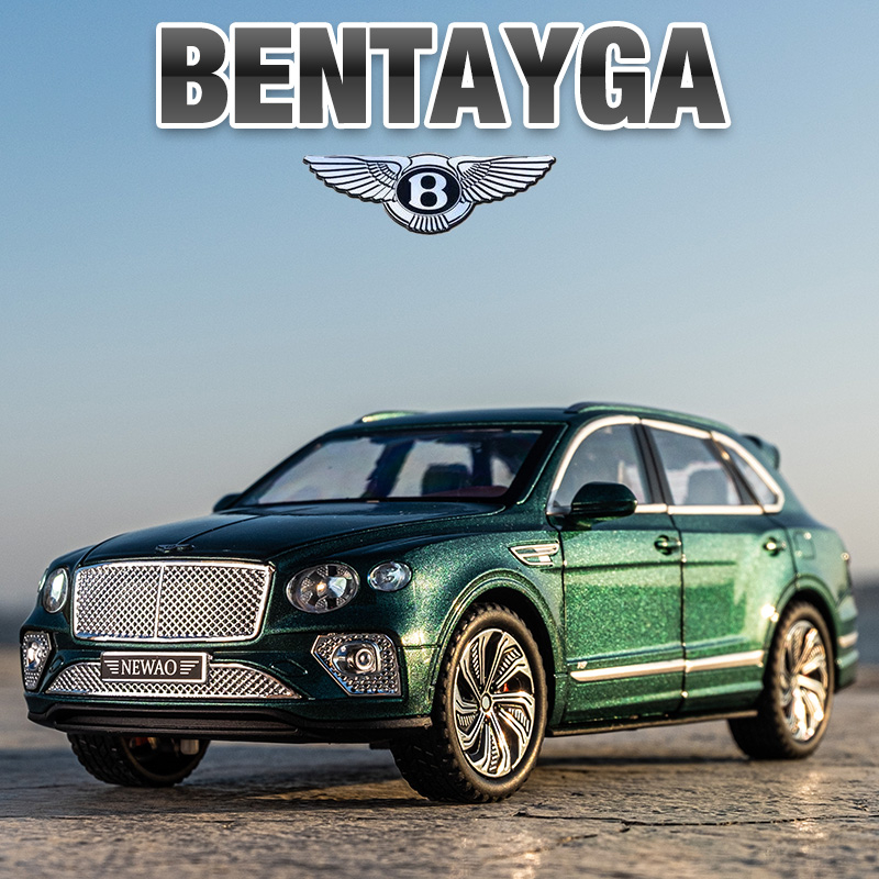 โมเดลรถยนต์ Bentley Bentayga Suv ขนาด 1:24 พร้อมเสียง และไฟ ของเล่นสําหรับเด็ก
