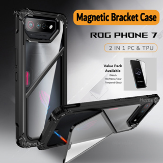 เคสโทรศัพท์มือถืออะคริลิคแข็ง แบบใส สําหรับ ASUS ROG Phone 7 ROG7 Ultimate