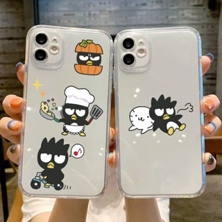 เคสโทรศัพท์มือถือ TPU ใส แบบนิ่ม ลายการ์ตูน BADBADTZ-MARU สําหรับ IPhone 14 13 12 11 Pro Max 14 Plus 13 12 Mini 6 6s 7 8 Plus XR X XS Max