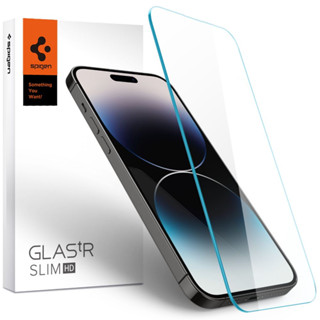 Spigen iPhone 13 Pro Max iPhone 13 ครอบคลุมเต็มรูปแบบ HD กระจกนิรภัยกันรอยหน้าจอ สําหรับ iPhone 13 Pro