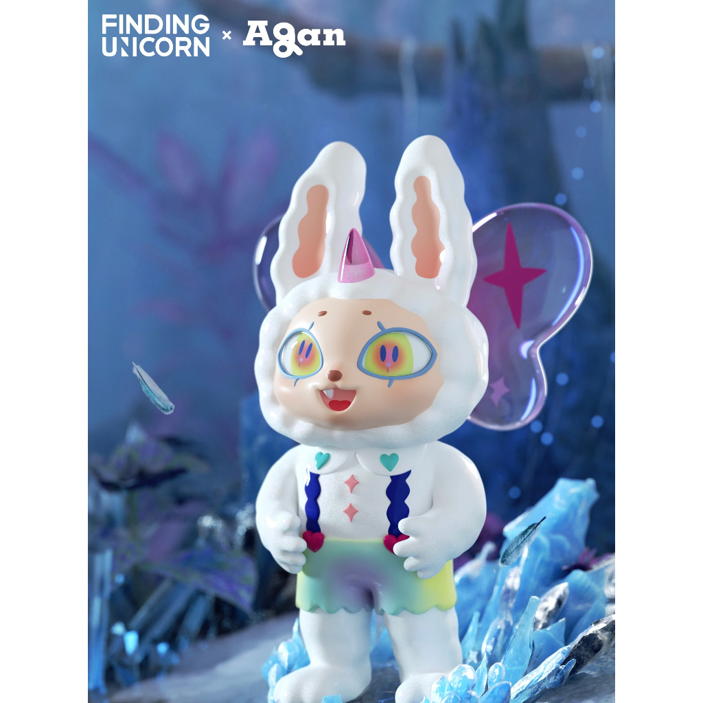ฟิกเกอร์ รูปยูนิคอร์น AGAN-YEAOHUA Fantasy Plant Series Blind Box Mystery Box ของเล่น สําหรับเก็บสะสม ของขวัญคริสต์มาส
