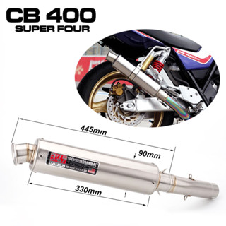 ท่อไอเสียสแตนเลส ดัดแปลง สําหรับรถจักรยานยนต์วิบาก HONDA CB400 92-98 VTEC 99-10