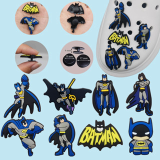 ขายดี Jibbitz Batman ของสะสม PVC อุปกรณ์เสริม สําหรับ Crocs 1 ชิ้น