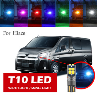 หลอดไฟ T10 LED W5W ขนาดเล็ก สําหรับติดด้านข้างประตูรถยนต์ Toyota Hiace 1 ชิ้น