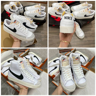 Nk Blazer Mid 77 รองเท้าผ้าใบ รองเท้าวิ่ง น้ําหนักเบา สําหรับผู้ชาย และผู้หญิง 2023