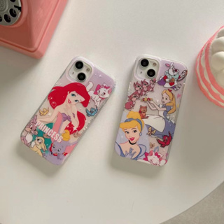 เคสโทรศัพท์มือถือ tpu แบบนิ่ม ลายเจ้าหญิง สําหรับ iPhone 14 14promax 14pro 11 12 12PRO 12PROMAX 13 13pro 13promax