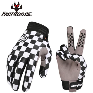 Fastgoose2023 ถุงมือ แบบเต็มนิ้ว ระบายอากาศ สําหรับแข่งรถจักรยานยนต์วิบาก MTB