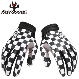 Fastgoose2023 ถุงมือ แบบเต็มนิ้ว ระบายอากาศ สําหรับแข่งรถจักรยานยนต์วิบาก MTB