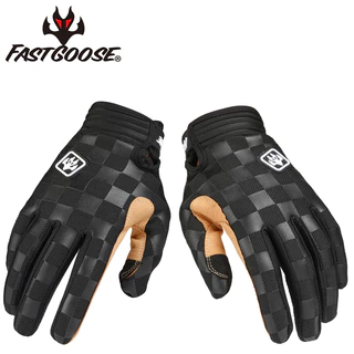 Fastgoose2023 ถุงมือ แบบเต็มนิ้ว ระบายอากาศ สําหรับแข่งรถจักรยานยนต์วิบาก MTB