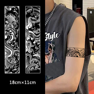 【COCO Magic tattoo】สติกเกอร์รอยสักชั่วคราว กึ่งถาวร กันน้ํา ติดทนนาน 15 วัน 18 ซม.*11 ซม.