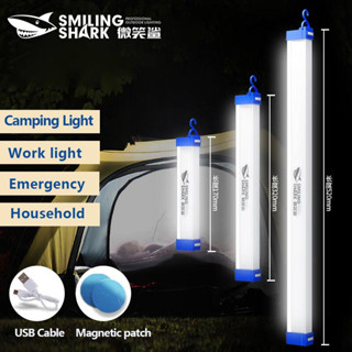 Smilingshark LY8220 ไฟฉาย led ไฟฉายฉุกเฉิน led อเนกประสงค์ ชาร์จ USB กันน้ํา สําหรับตั้งแคมป์ กลางแจ้ง