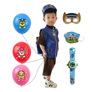 ชุดคอสเพลย์ Paw Patrol Marshall Rocky Zuma Skye Rubble เหมาะกับของขวัญวันเกิด แฟชั่นฤดูร้อน สําหรับเด็ก