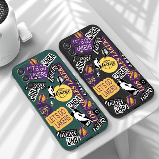 เคสโทรศัพท์ซิลิโคน TPU แบบนิ่ม กันกระแทก ลาย NBA Lakers Graffiti สําหรับ Tecno Spark 10 Pro 10C 5G Pova 5 4 3 2 Neo 2 LE7