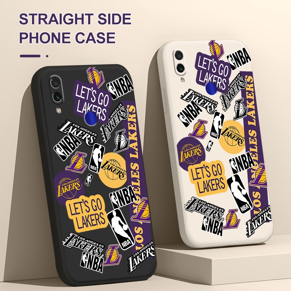 NBA Lakers Graffiti Soft TPU เคสโทรศัพท์สําหรับ VIVO Y85 Z1 Lite Y95 Y93 Y91 U1 Y1S Y91C Y93S Y90 Y1