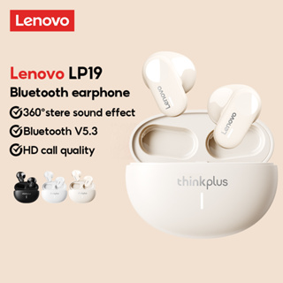 Lenovo LP19 Tws ชุดหูฟังบลูทูธไร้สาย Hifi กันน้ํา ตัดเสียงรบกวน พร้อมไมโครโฟน