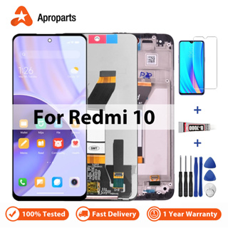 ชุดประกอบหน้าจอสัมผัส LCD สําหรับ Xiaomi Redmi 10 10 Prime 21061119Ag 21061119Bi ทดแทน