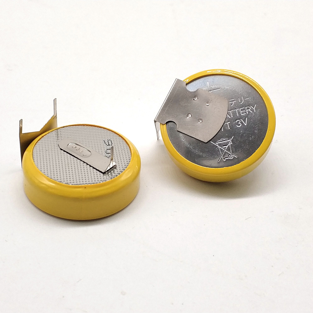 1PCS CR2477 เหมาะสําหรับ Midea หม้อหุงข้าว 3V ปุ่ม CR2477 Solder Foot แบตเตอรี่ H-Type ประเภทแนวนอน ราคา ถูกที่สุด ดีลบีเคเค รูปภาพหลัก