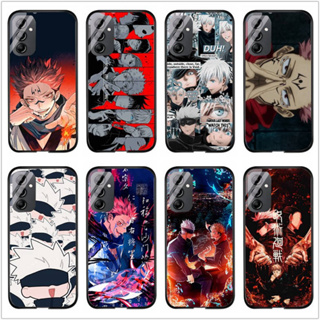 เคสโทรศัพท์มือถือกระจกนิรภัย แบบแข็ง กันกระแทก ลายการ์ตูนอนิเมะ Jujutsu Kaisen Yuji Itadori Gojo Satoru สําหรับ Samsung Galaxy A14 A54 5G