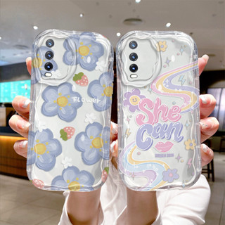 เคสโทรศัพท์มือถือ ลายคลื่น สําหรับ VIVO V20 PRO V23E 5G V23 5G V27 PRO V27E S1 Y30 5G Y15S Y15A Y01