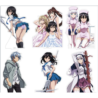 โมเดลฟิกเกอร์อะคริลิค รูปอนิเมะ Strike the Blood Yukina Himeragi Kojou Akatsuki Asagi Aiba ของเล่นสําหรับเด็ก