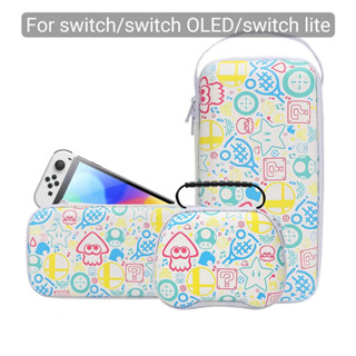 กระเป๋าเคสแข็ง แบบพกพา สําหรับ Nintendo Switch OLED Nintendo Switch Splatoon 3