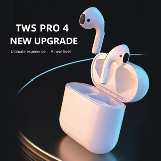 หูฟังบลูทูธไร้สาย ขนาดเล็ก Tws Pro4 สําหรับระบบแอนดรอยด์