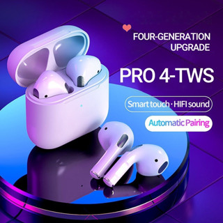 หูฟังอินเอียร์บลูทูธไร้สาย Tws Pro4 สําหรับ Android และ Xiaomi