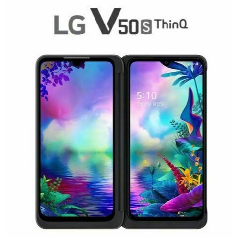 LG V50s ThinQ 5G 8GB RAM 256GB ROM 6.4 นิ้วหน้าจอคู่เดี่ยว Snapdragon 855 สมาร์ทโฟนโทรศัพท์