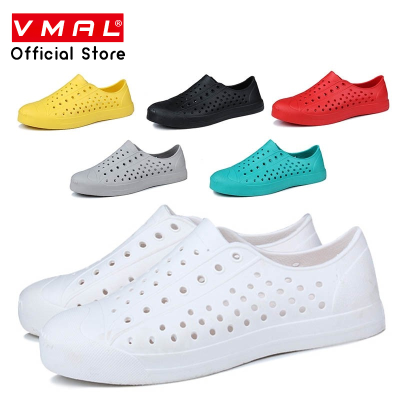 VMAL รองเท้าแตะผู้ชายผู้หญิง,รองเท้าแตะชายหาดลำลองกันลื่นฤดูร้อน36-45