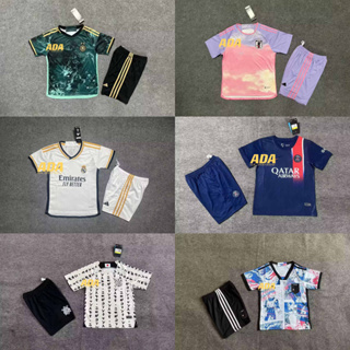 เสื้อกีฬาแขนสั้น ลายทีมชาติฟุตบอล Real M home Paris home 22-23 Japan Seven Dragon Ball Corinthians 16-28 สําหรับเด็ก 23-24