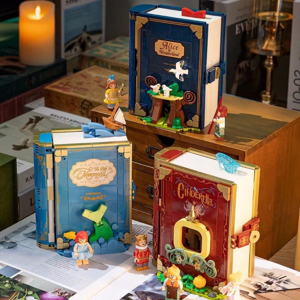 หนังสือตัวต่อ รูปเจ้าหญิงซินเดอเรลล่า 3D สามมิติ ของเล่นเสริมการเรียนรู้ สําหรับเด็ก