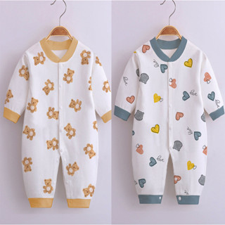 พร้อมส่ง ชุดจั๊มสูทรอมเปอร์ ลาย Comel Bayi Baju น่ารัก สําหรับเด็กทารก