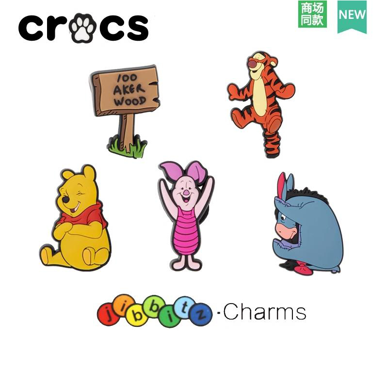 jibbitz crocs charms crocs วงเล็บ หมีพูห์ ดิสนีย์ จิ๊บบิท crocs ของแต่ง crocs