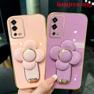 เคส OPPO A55 4g เคสโทรศัพท์มือถือ ซิลิโคนนิ่ม กันกระแทก พร้อมที่ตั้งวาง สําหรับ OPPO A55 4g DDFS01 น่ารัก ลายการ์ตูน กันกระแทก