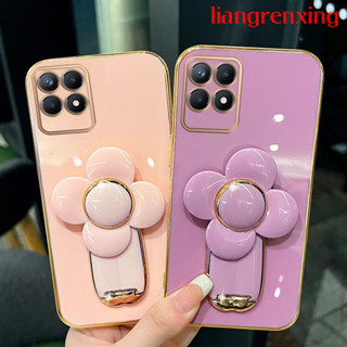 เคส Realme 8i เคสเรียวม 8I เคสโทรศัพท์มือถือ ซิลิโคนนิ่ม ชุบไฟฟ้า กันกระแทก พร้อมที่ตั้งวาง สําหรับ Realme 8i DDFS01 น่ารัก ลายการ์ตูน กันกระแทก