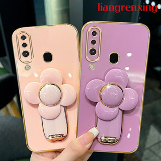 เคส OPPO A31 2020 เคสโทรศัพท์มือถือ ซิลิโคนนิ่ม กันกระแทก พร้อมที่ตั้งวาง สําหรับ OPPO A31 2020 DDFS01 น่ารัก ลายการ์ตูน กันกระแทก