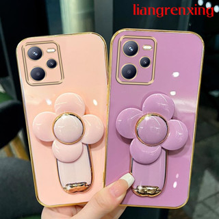 เคส REALME C35 REALME C31 2022 5G เคสเรียวม C35 เคสโทรศัพท์มือถือ ซิลิโคนนิ่ม กันกระแทก พร้อมที่ตั้งวาง สําหรับ REALME C35 REALME C31 2022 5G DDFS01 น่ารัก ลายการ์ตูน กันกระแทก