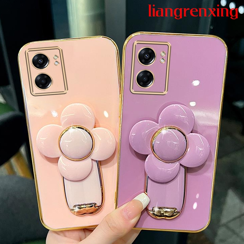 เคส oppo A57 2022 4g oppo a77s 5G A77 5G เคสโทรศัพท์มือถือ ซิลิโคนนิ่ม กันกระแทก พร้อมที่ตั้งวาง สํา